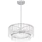 Quoizel Tayshia Pendant 3 Lights Polished Chrome PCTAY2818C - alternate 4
